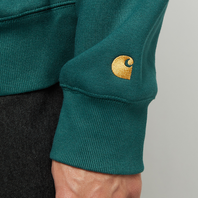 Carhartt WIP Chase Sweat groen 21189 3