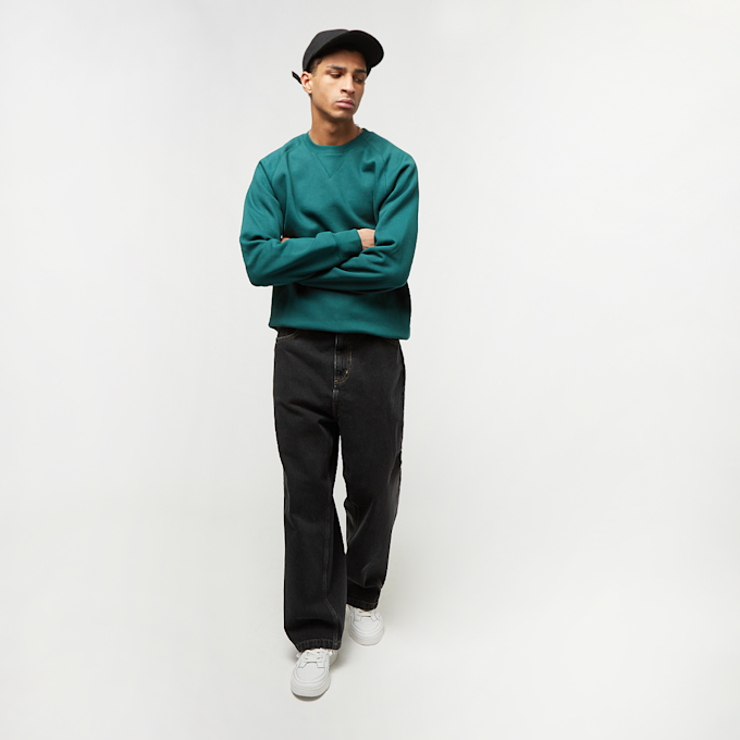 Carhartt WIP Chase Sweat groen 21189 4