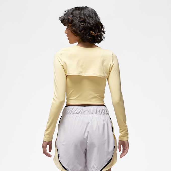 Jordan Sport 2-in-1 Long Sleeve Top amarillo 21235 2