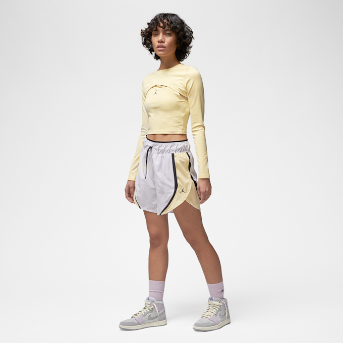 Jordan Sport 2-in-1 Long Sleeve Top geel 21235 4