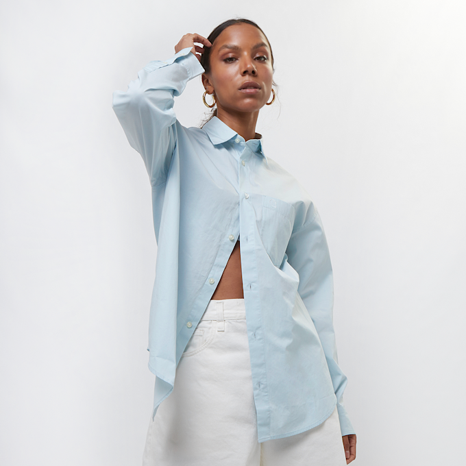 Carhartt WIP W' L/S Kingston Shirt blanc 13 1