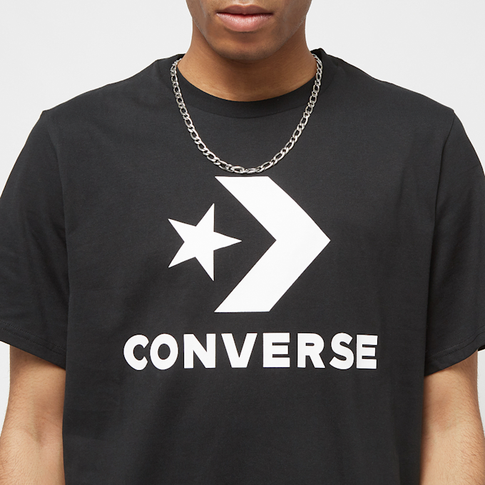 Converse Standard Fit Center Tar Chev Tee schwarz 21360 3