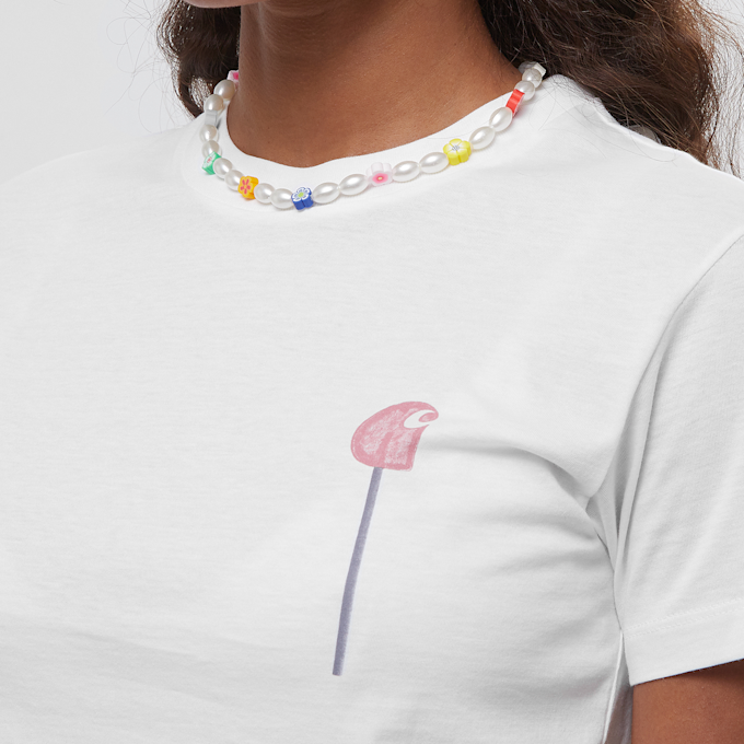 Carhartt WIP W' S/S Lolly T-Shirt biały 21367 3