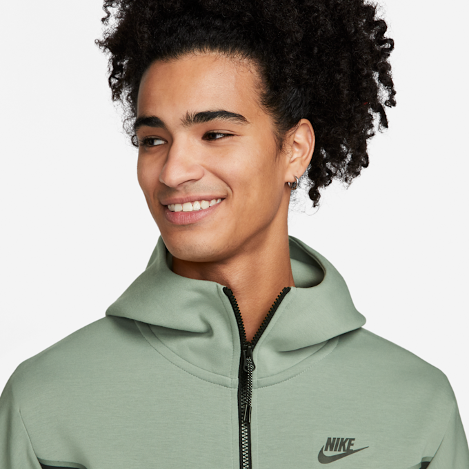 Nike Sportswear Tech Fleece Full-Zip Hoodie groen 21416 3