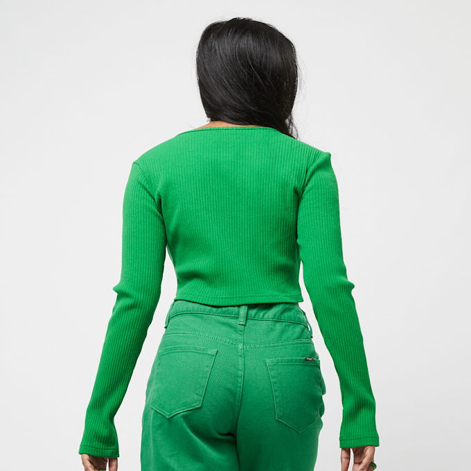 Sixth June Basic Crop Top verde 21439 2