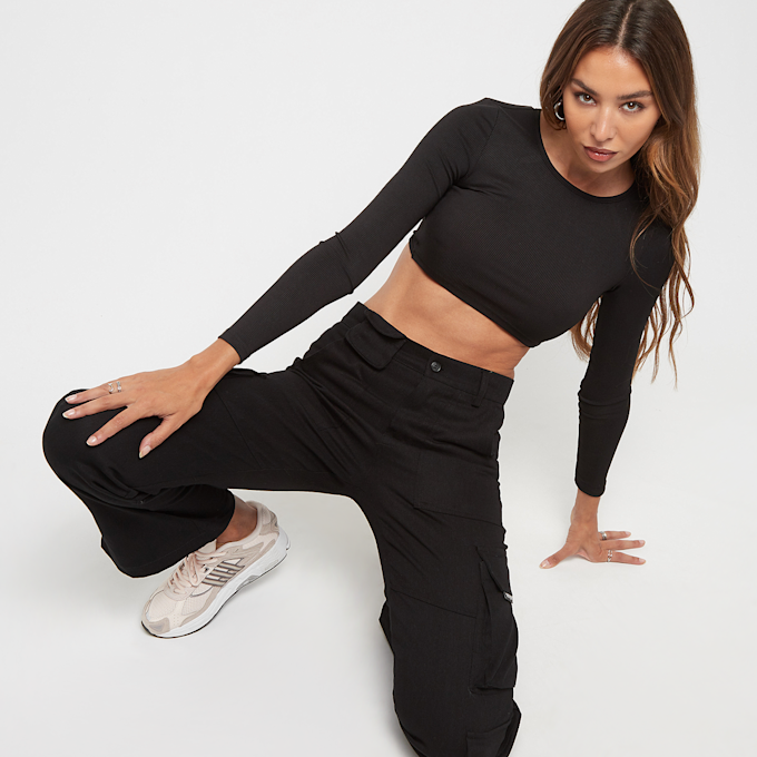 Sixth June Monochrom Crop Top noir 21476 4