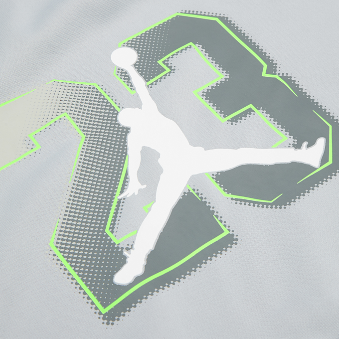 Jordan Junior Jumpman Pullover Hoodie grau 21653 3