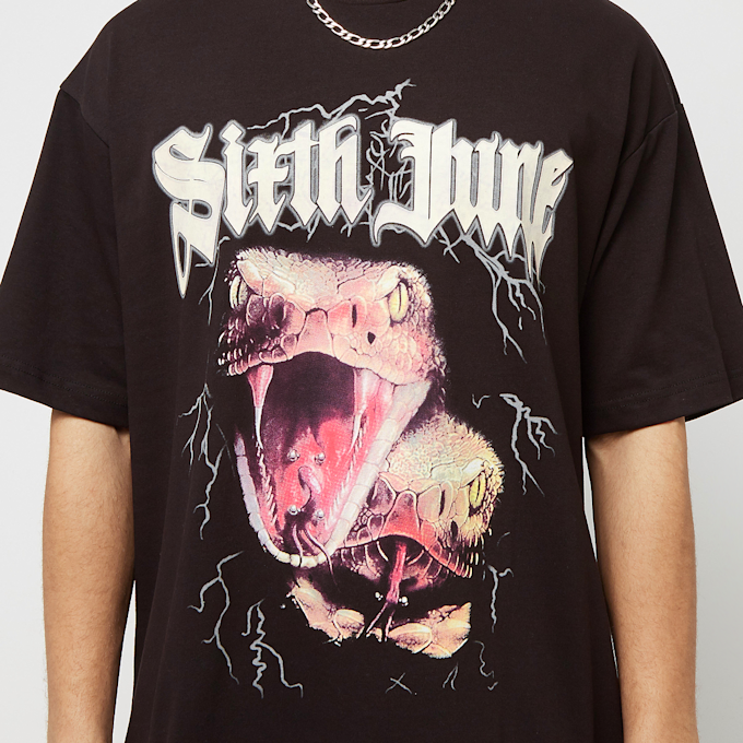 Sixth June Vintage Tshirt noir 21735 3