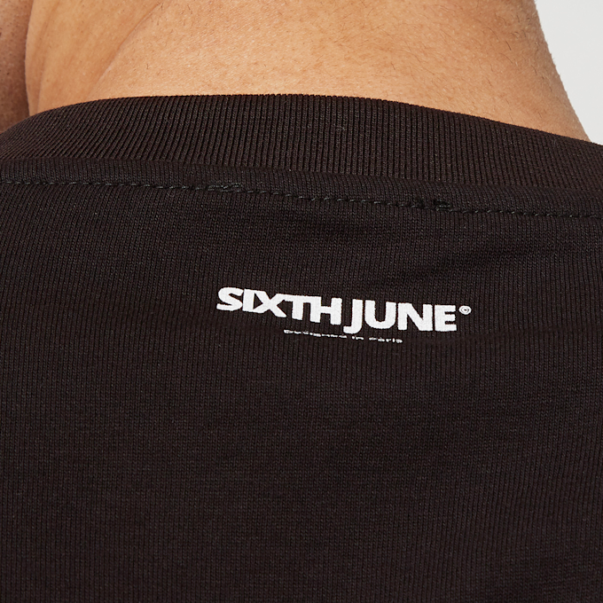 Sixth June Vintage Tshirt zwart 21735 4