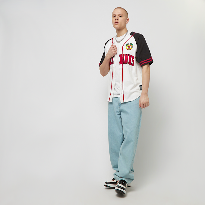 Mitchell & Ness NHL Chicago Blackhawks Practise Day Button Front Jersey biały 21761 6