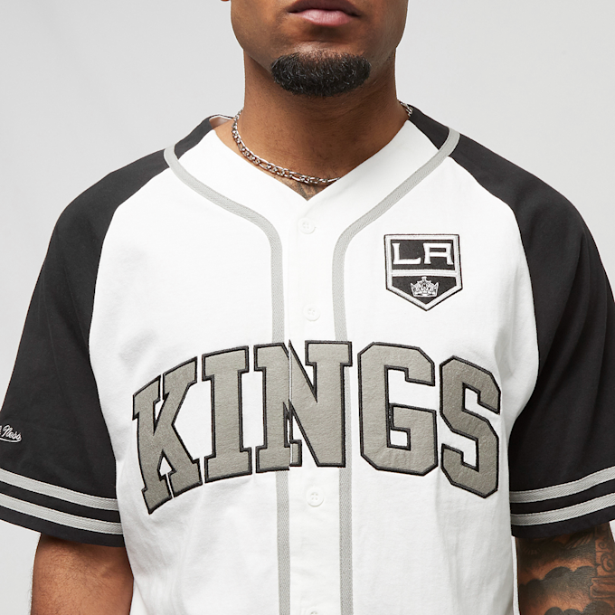 Mitchell & Ness NHL Los Angeles Kings Practice Day Button Front Jersey bijela 21762 3