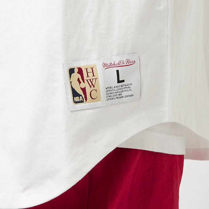 Mitchell & Ness NHL Chicago Blackhawks Practice Day Button Front Jersey weiß 21763 3