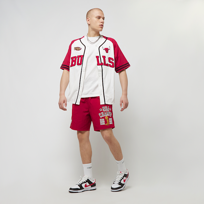 Mitchell & Ness NHL Chicago Blackhawks Practice Day Button Front Jersey weiß 21763 5