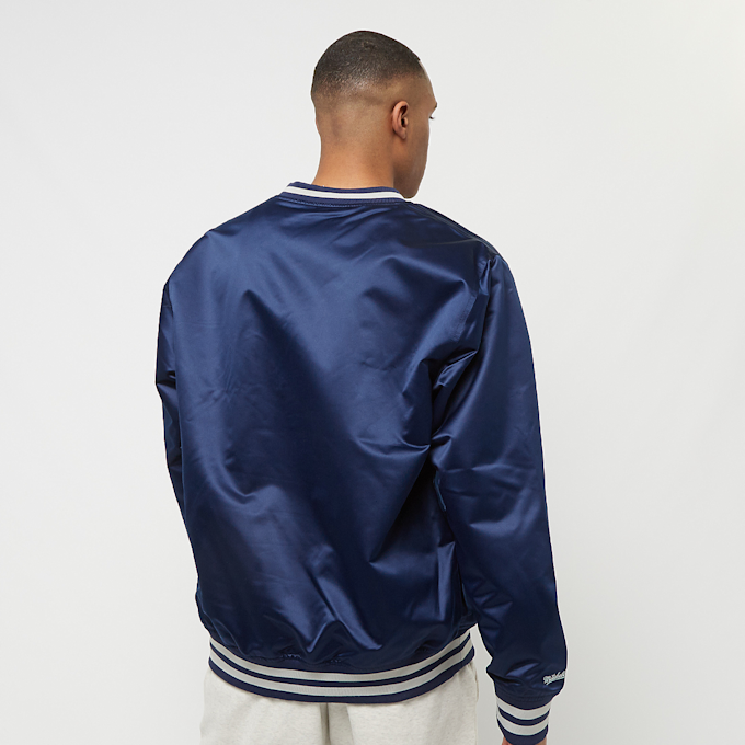 Mitchell & Ness NCAA Georgetown University Primetime LW Satin Jacket blauw 21769 2