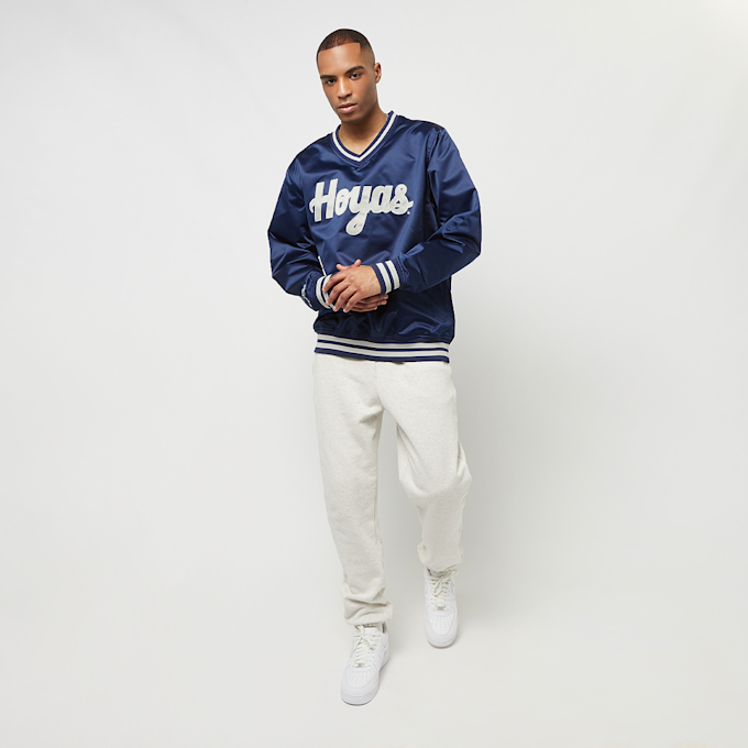 Mitchell & Ness NCAA Georgetown University Primetime LW Satin Jacket blau 21769 4