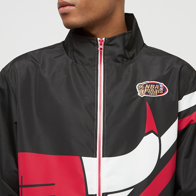 Mitchell & Ness NBA Chicago Bulls Exploded Logo Warm Up Jacket czarny 21780 3