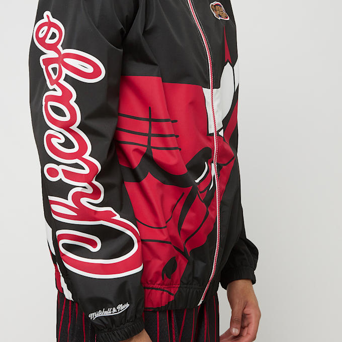 Mitchell & Ness NBA Chicago Bulls Exploded Logo Warm Up Jacket nero 21780 4