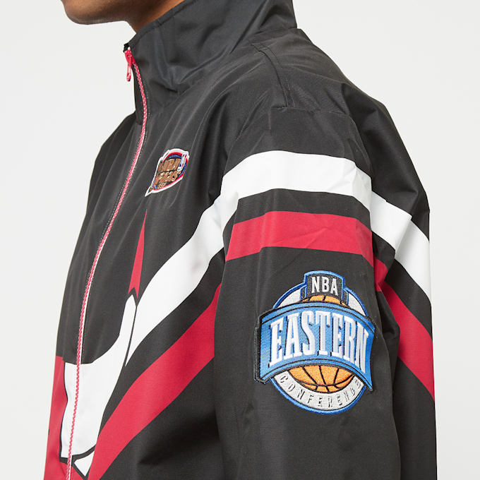 Mitchell & Ness NBA Chicago Bulls Exploded Logo Warm Up Jacket preto 21780 6