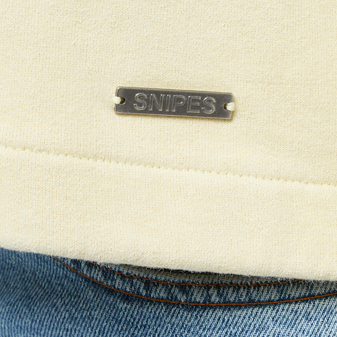 SNIPES Large Old English Logo Washed Oversized Cropped Hoodie zielony 21784 4