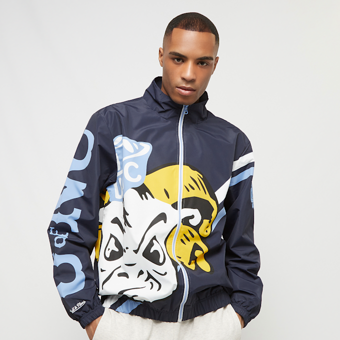 Mitchell & Ness NCAA University Of North Carolina Warm Up Jacket nero 21785 1