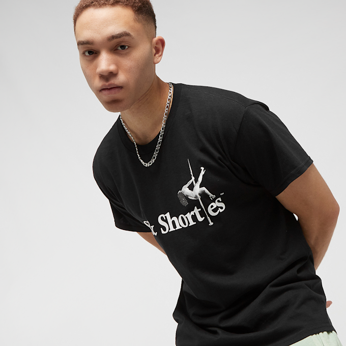 40s & Shorties Text Logo Pole Tee zwart 21787 1