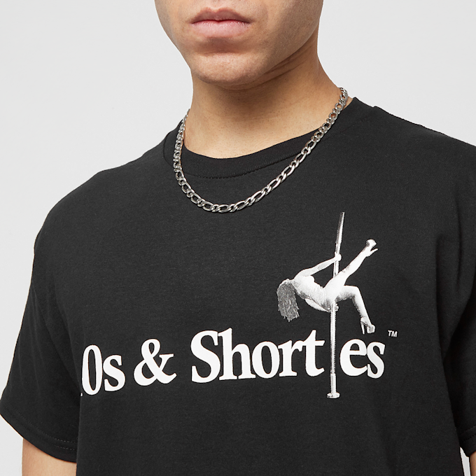 40s & Shorties Text Logo Pole Tee negro 21787 3