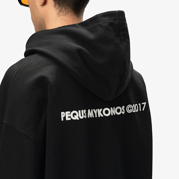 PEQUS Ilios Pin Zip Hoodie nero 21882 3