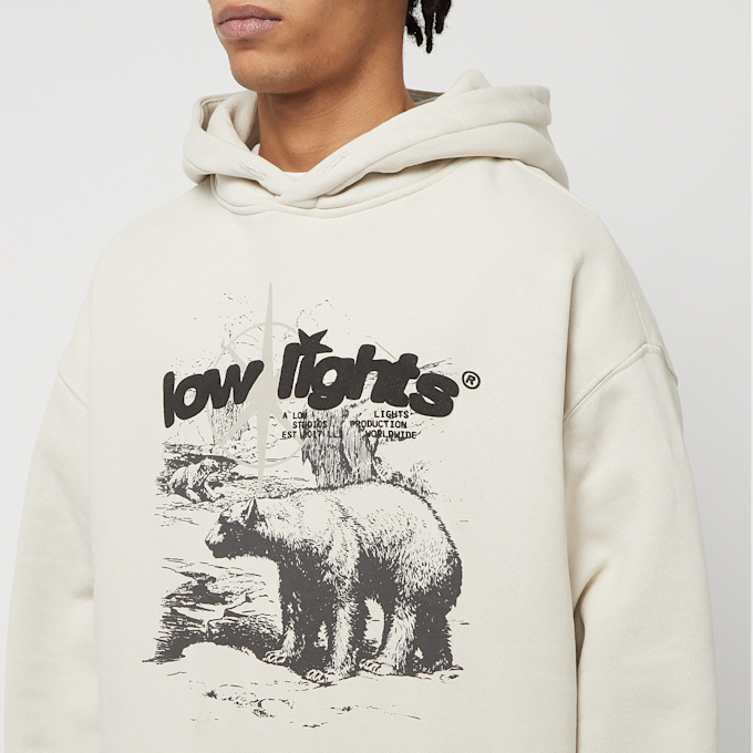 Low Lights Studios Hoodie Ice Bear bijela 21928 3