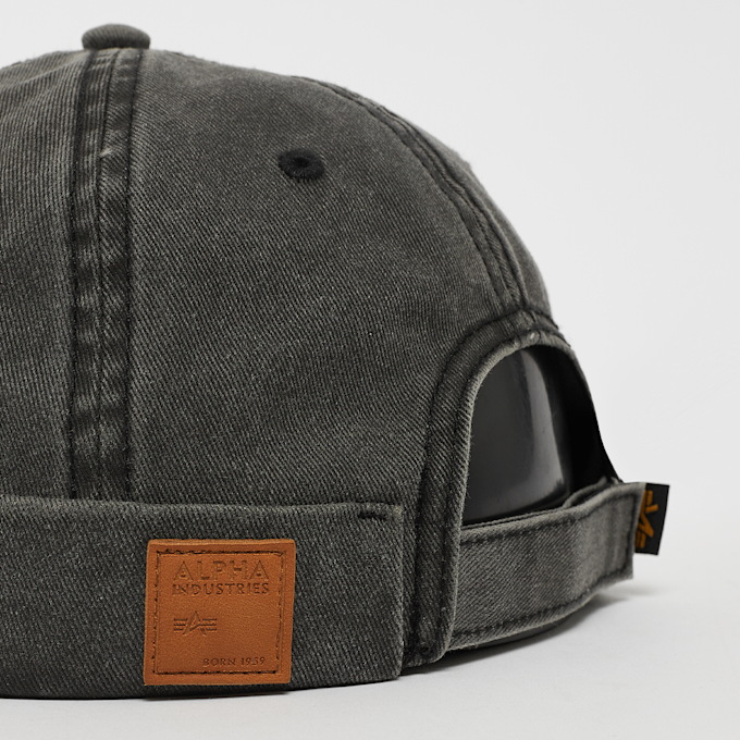 Alpha Industries Docker Hat negro 22096 4