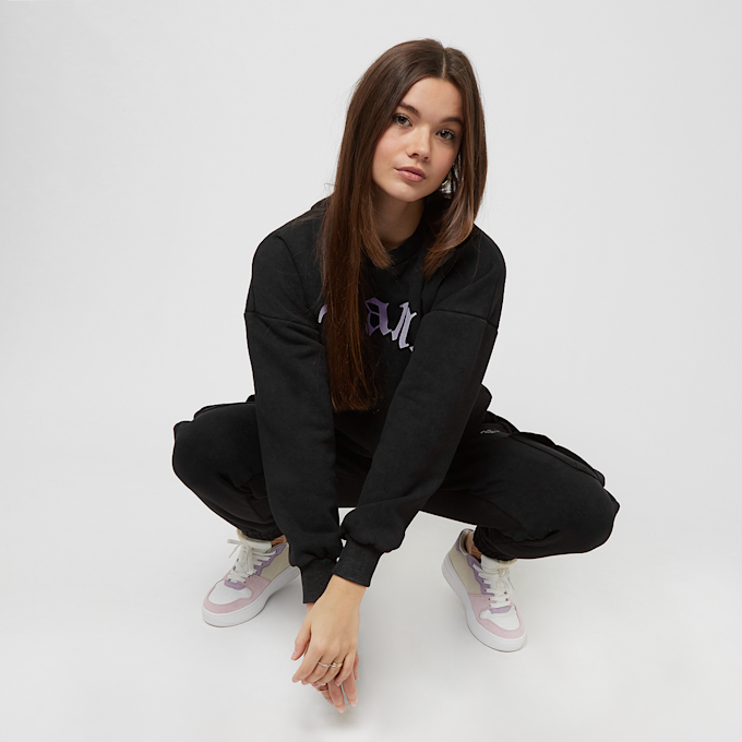 Karl Kani Woven Signature Heavy Washed OS Crew preto 22177 4