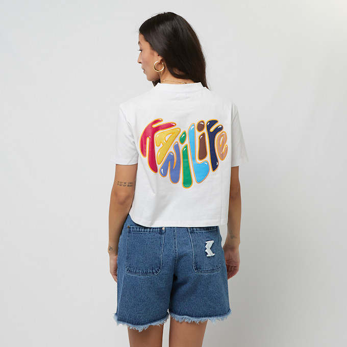 Karl Kani Woven Signature Crop Kani Life weiß 22222 2