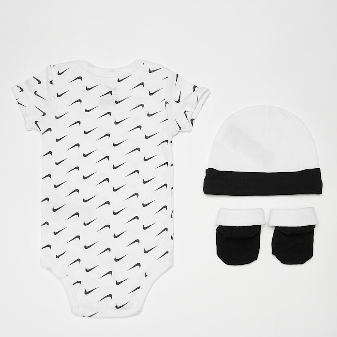 Nike Hat/Bodysuit & Bootie Set (3 Pack) bijela 22237 2