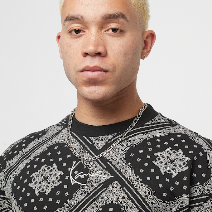 Karl Kani Small Signature Paisley Tee noir 22295 3