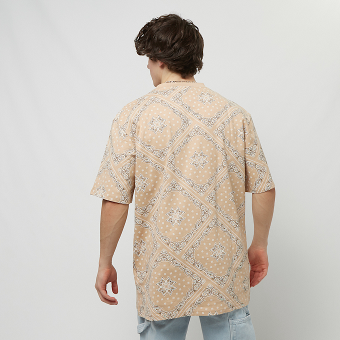 Karl Kani Small Signature Paisley Tee bege 22296 2