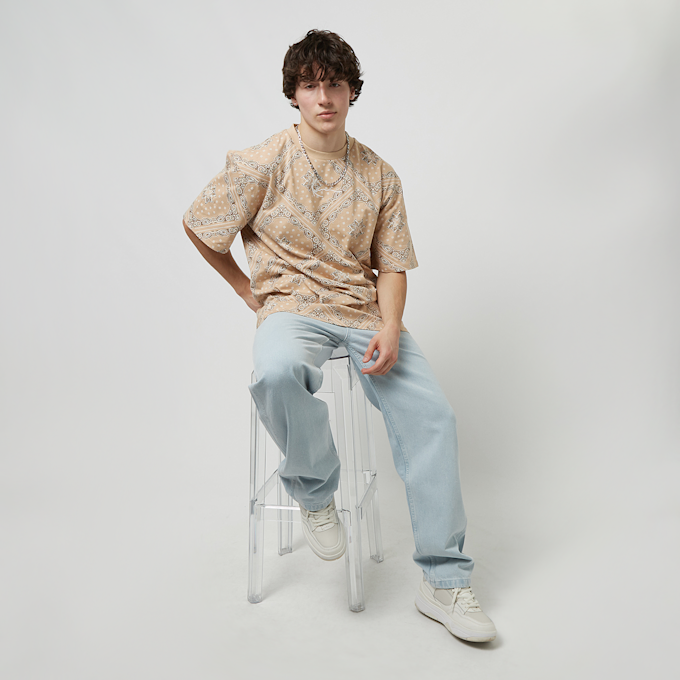 Karl Kani Small Signature Paisley Tee beige 22296 4