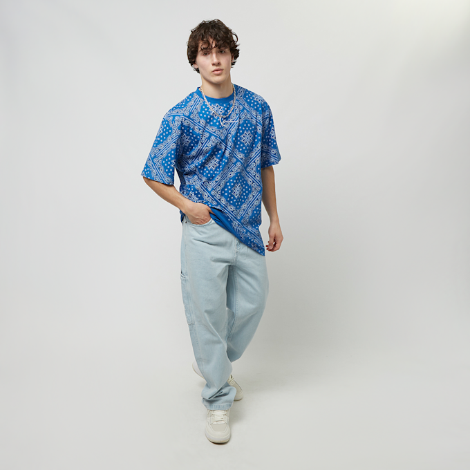 Karl Kani Small Signature Paisley Tee blau 22297 4