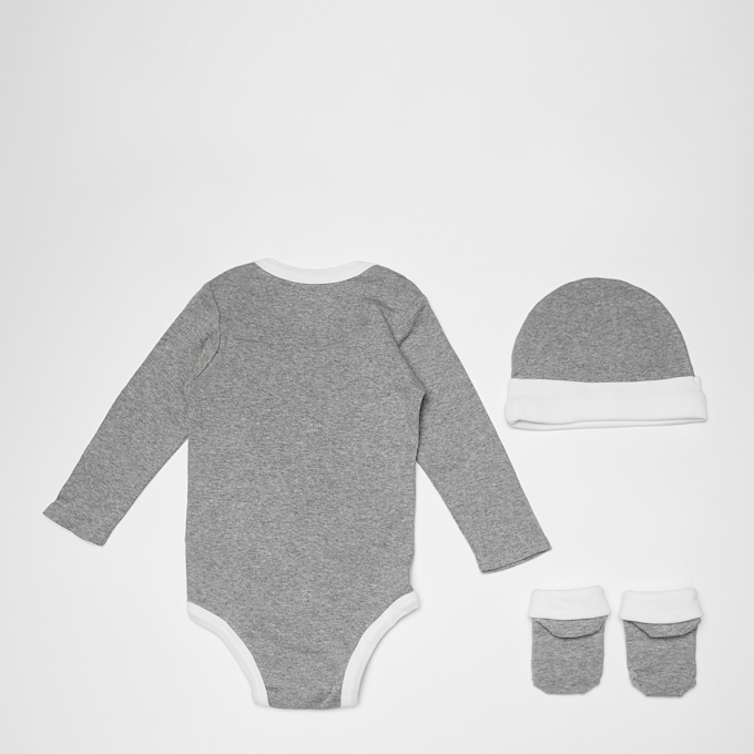 Jordan Futura Logo LD Hat/Bodysuit/Bootie (3 Pack) grigio 22301 2