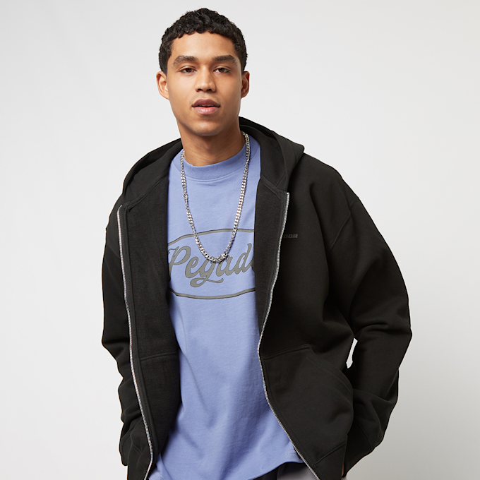 Pegador Colne Logo Oversized Sweat Jacket Vintage zwart 22548 1