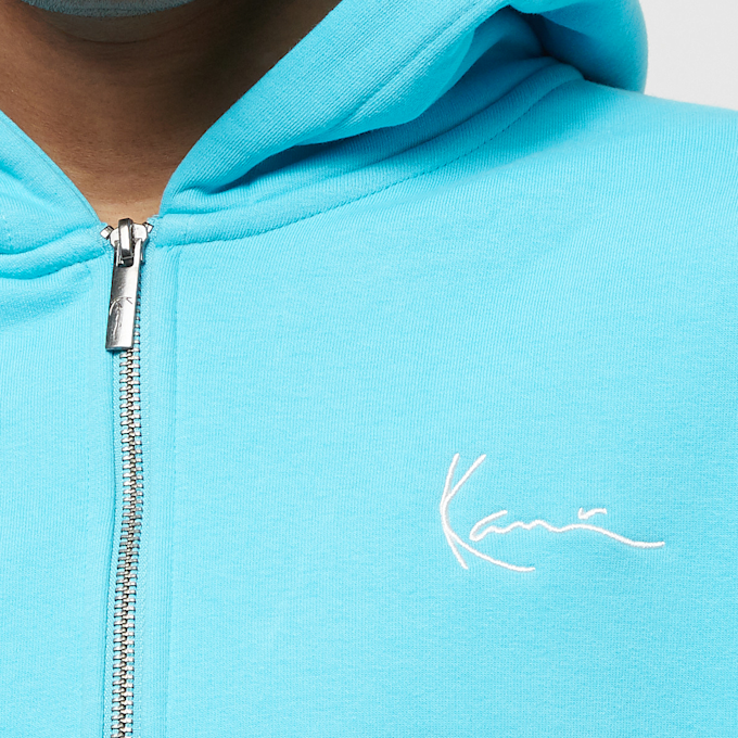 Karl Kani Chest Signature Essential Zip Hoodie niebieski 22722 3