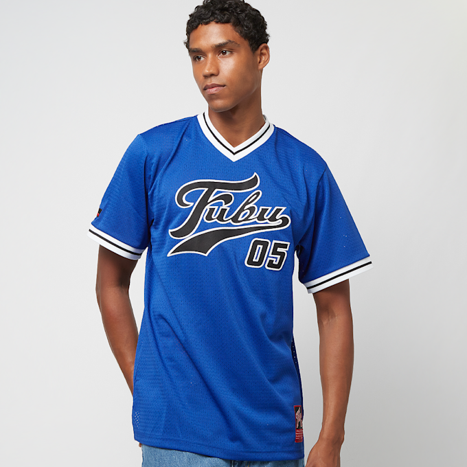 FUBU Varsity Mesh Tee blauw 22753 1
