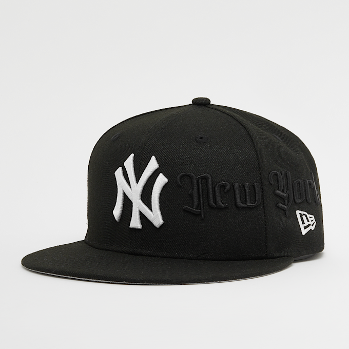 New Era 59Fifty Script MLB New York Yankees schwarz 22766 1