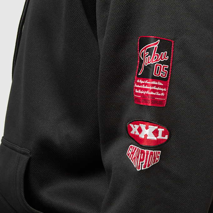 FUBU Corporate Mesh Hoodie negro 22772 3