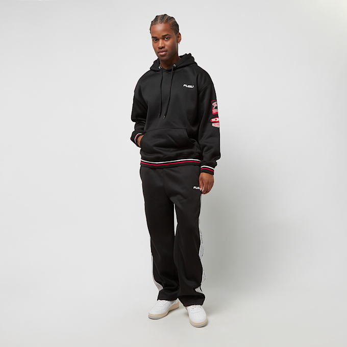 FUBU Corporate Mesh Hoodie nero 22772 7
