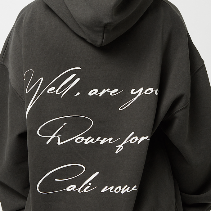 Pegador Miller Oversized Hoodie Vintage Washed grijs 22805 4