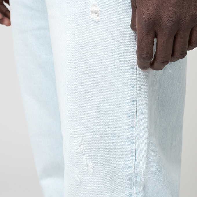 Eightyfive 85 Light Destroyed Jeans blau 22817 4