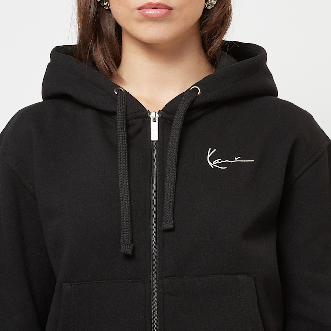 Karl Kani Chest Signature Essential Zip Hoodie zwart 40614 3