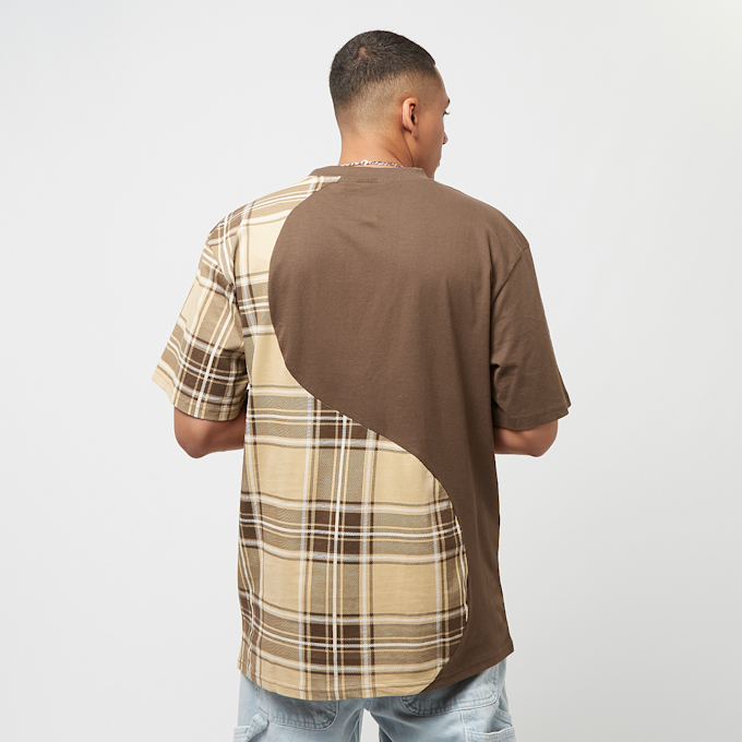 Karl Kani Small Signature Wavy Block Tee castanho 19771 2