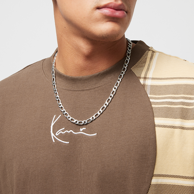 Karl Kani Small Signature Wavy Block Tee castanho 19771 3