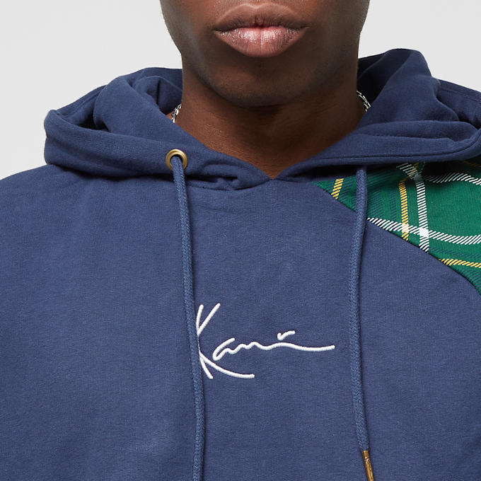 Karl Kani Small Signature Wavy Block Os Hoodie blauw 19791 3