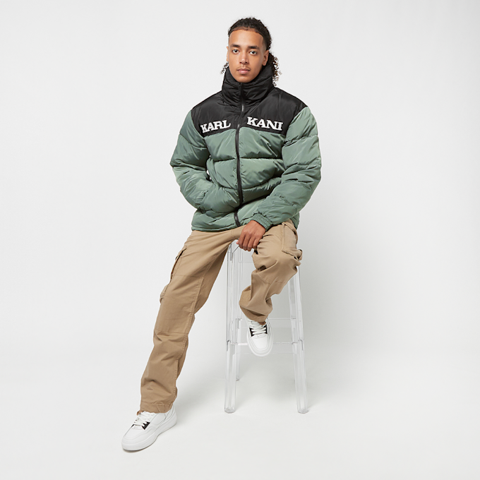 Karl Kani Retro Essential Puffer Jacket grün 19793 5